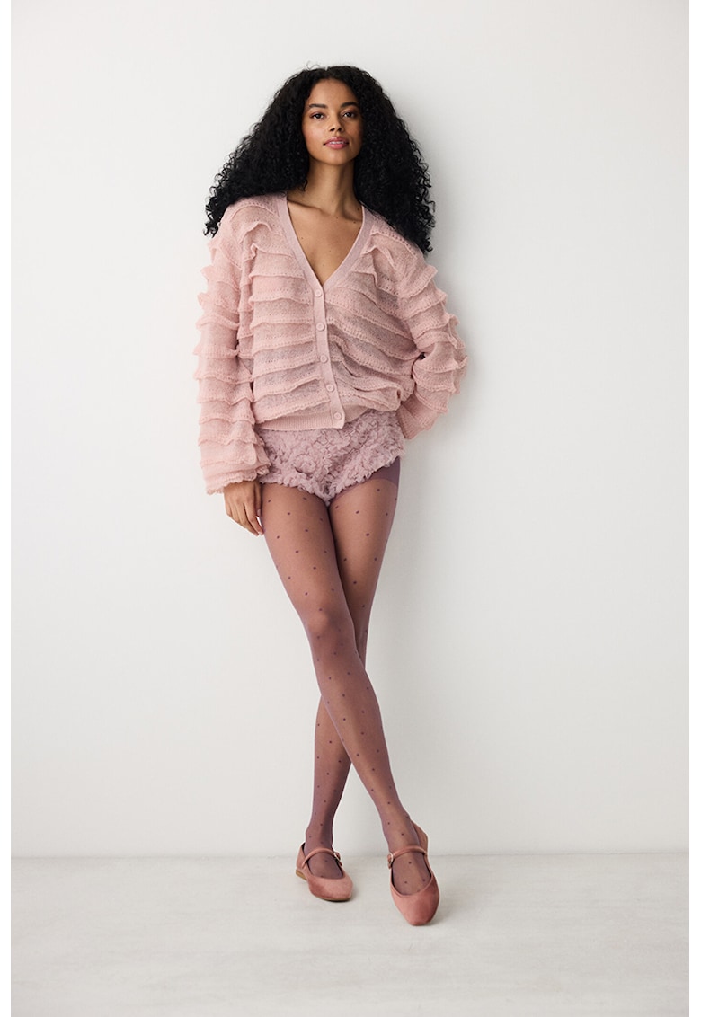 Dres cu buline - Maro