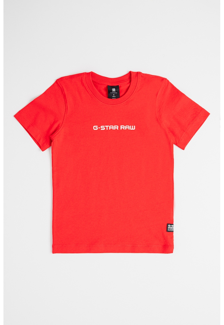 Tricou cu imprimeu logo - Rosu