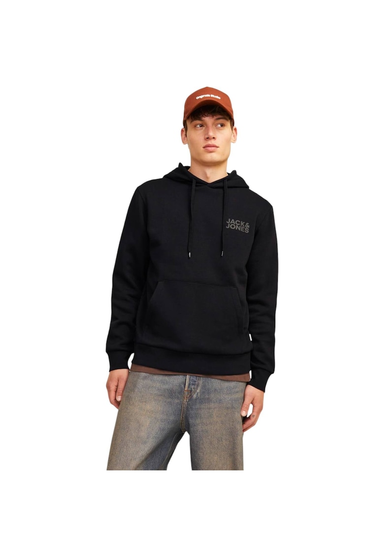 Hanorac JACK &JONES Corp Logo SP Negru