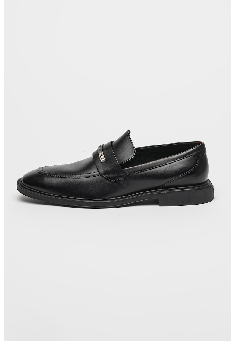 Pantofi loafer din piele cu model uni Gryff
