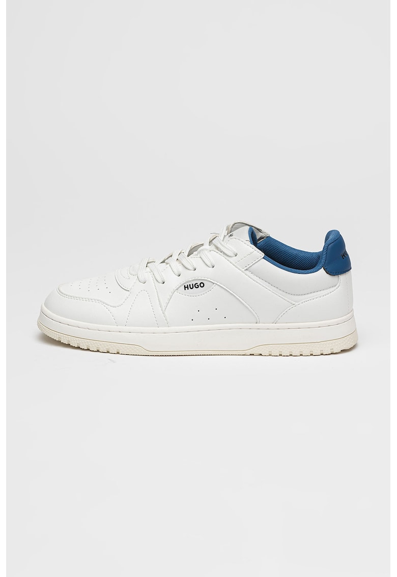 Pantofi sport din piele ecologica cu logo Hadrian