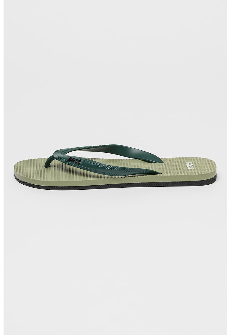 Papuci flip-flop cu logo Tracy