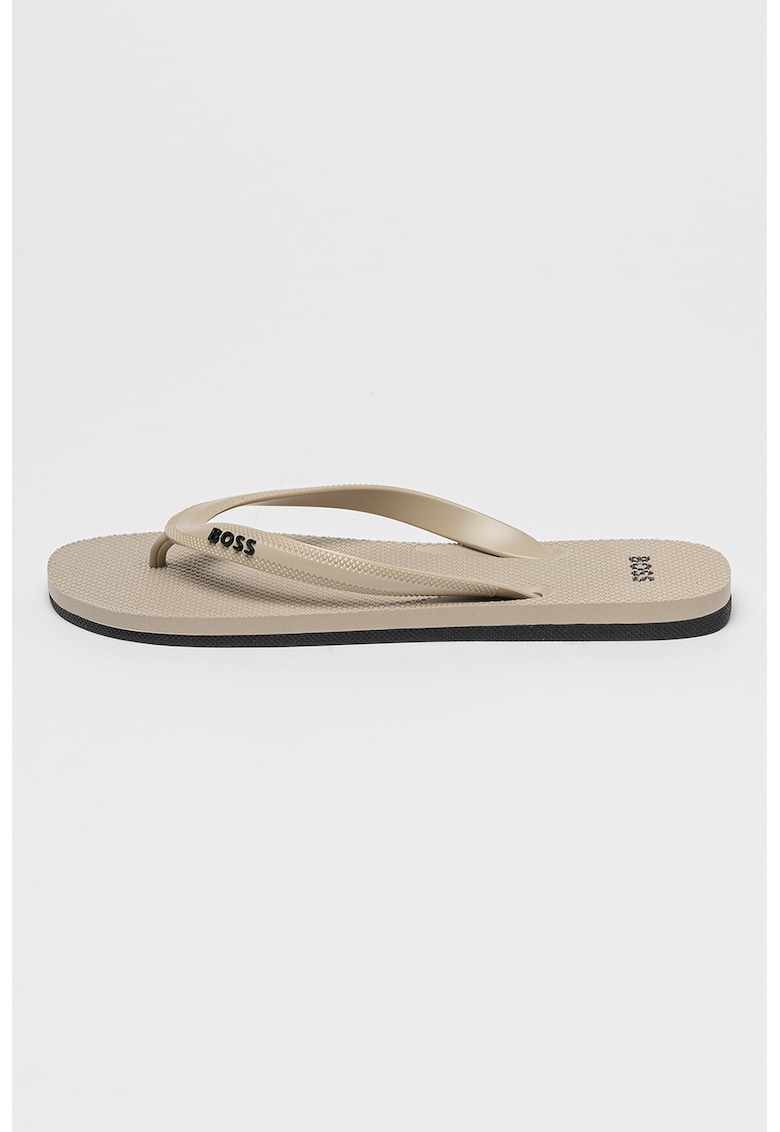 Papuci flip-flop cu logo Tracy