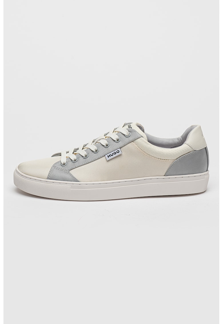 Pantofi sport textili Morrie - Alb/Gri cenusiu