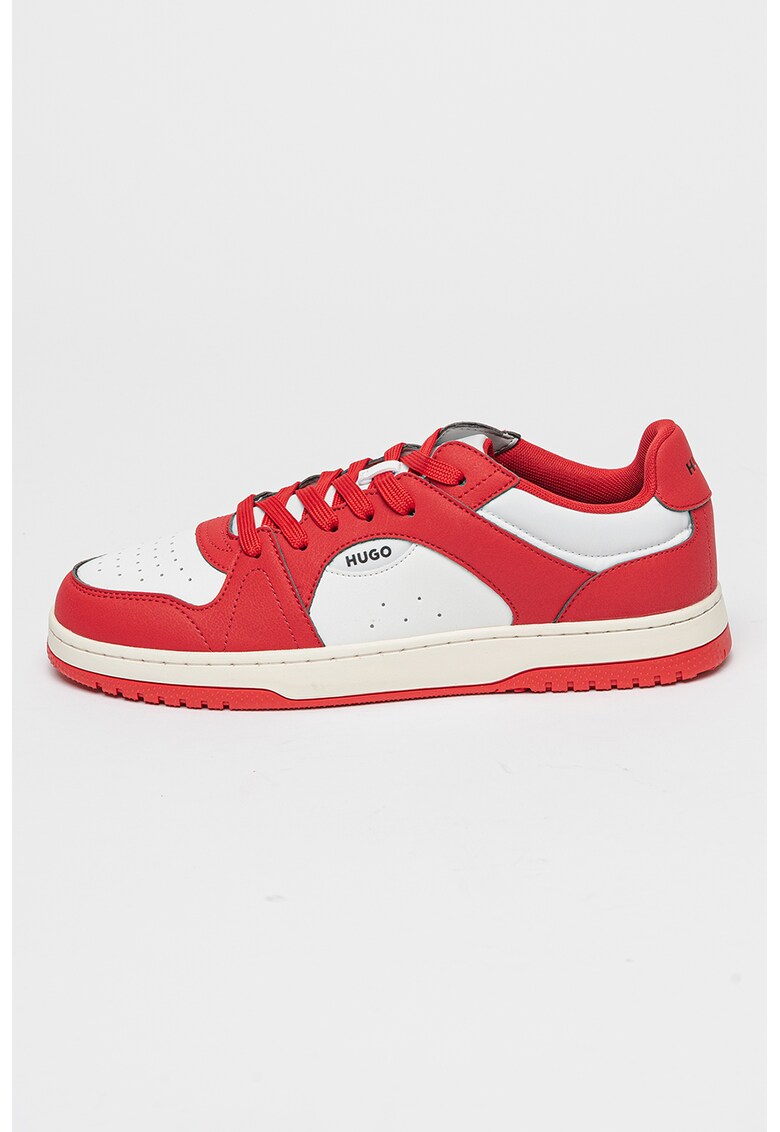 Pantofi sport de piele ecologica cu logo Hadrian