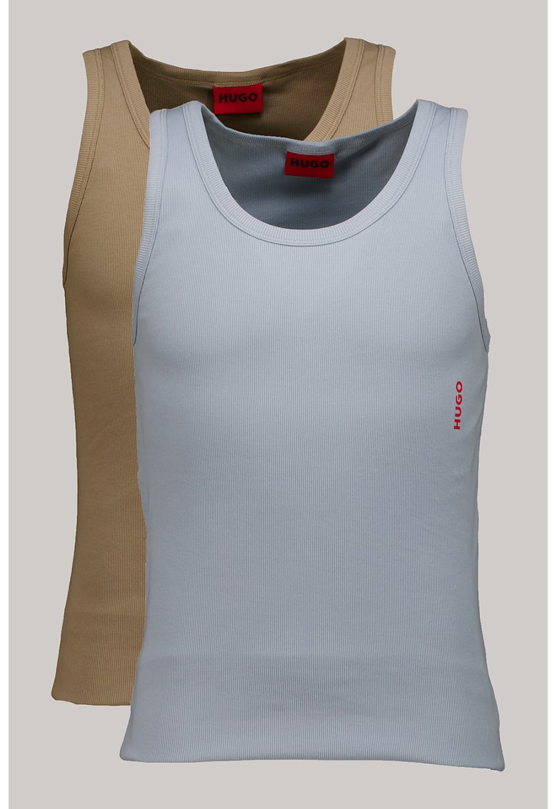 Set de topuri de casa cu striatii - 2 piese