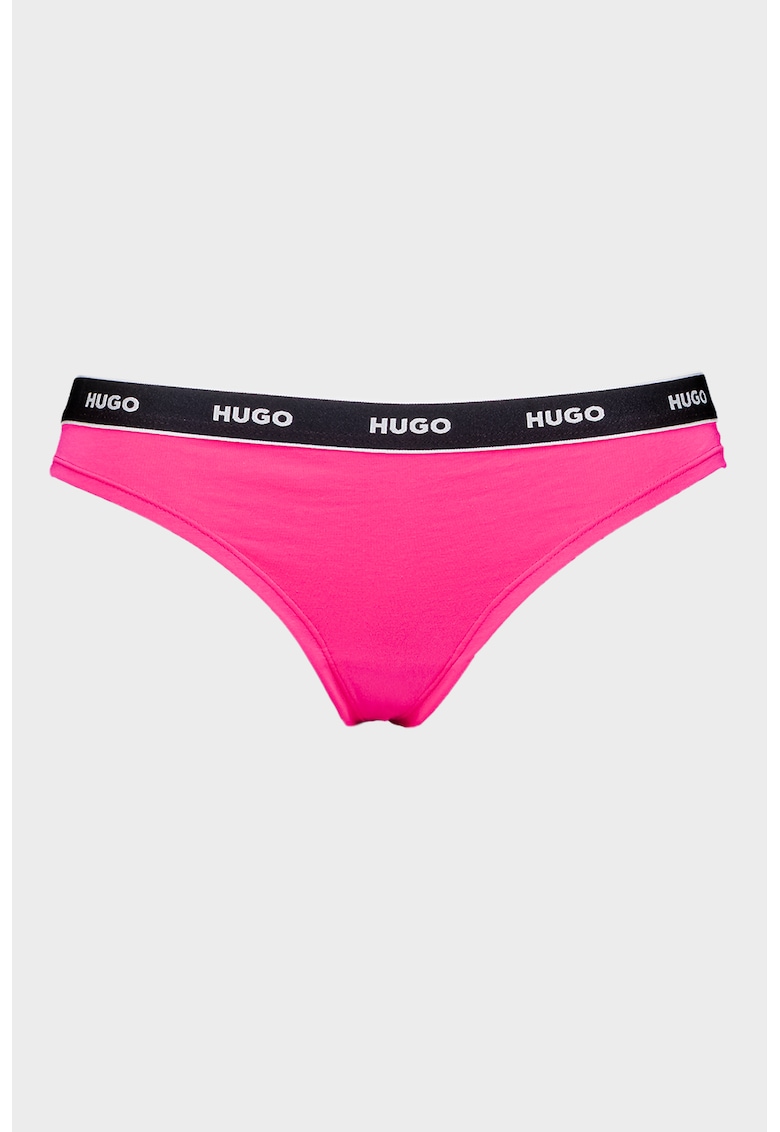 Chiloti tanga cu logo