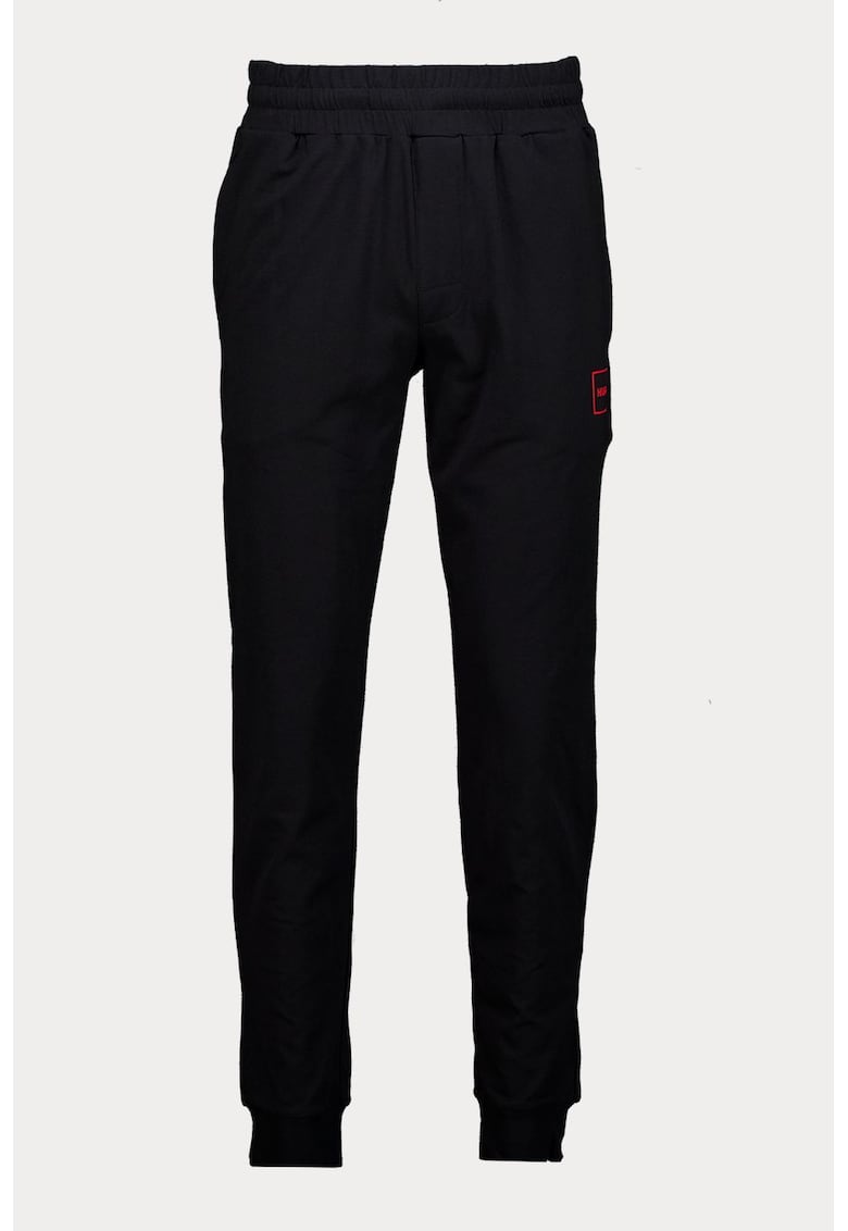 Pantaloni de pijama cu talie elastica - Rosu/Negru