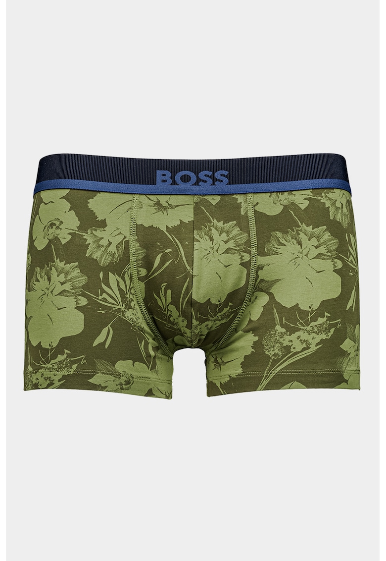 Boxeri cu model si banda logo in talie