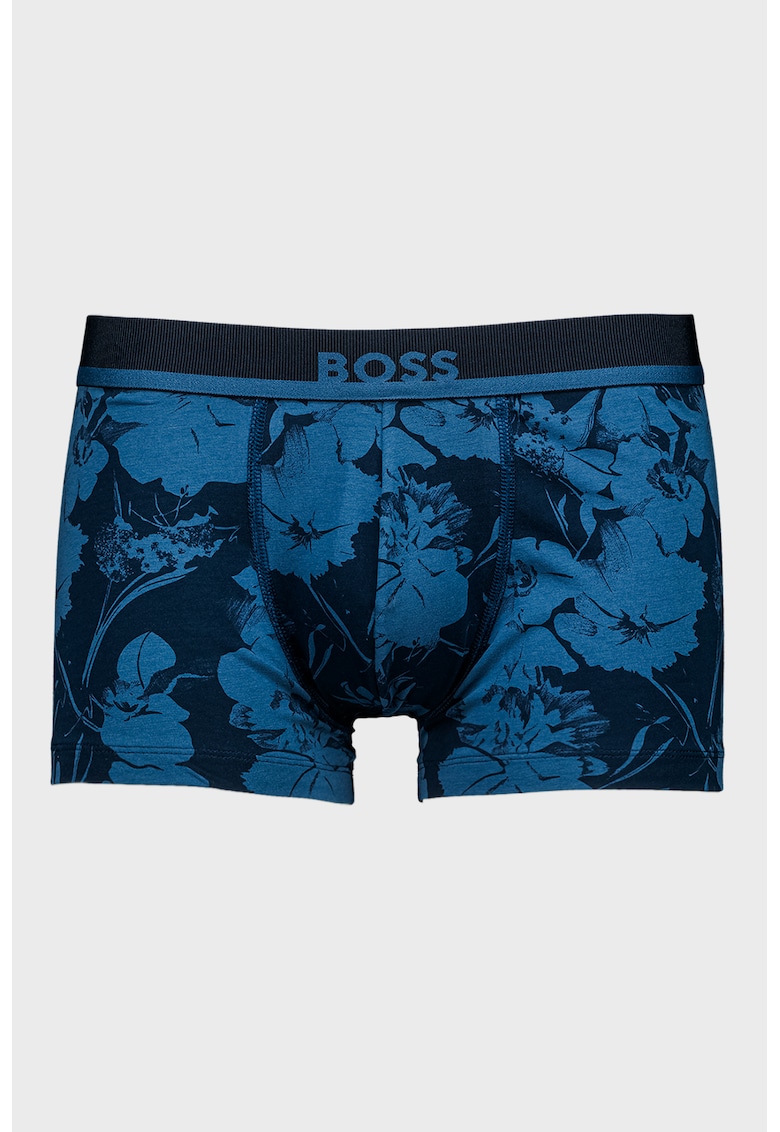 Boxeri cu model si banda logo in talie