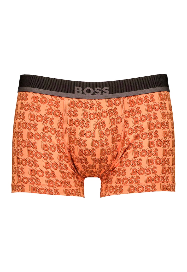 Boxeri cu model si banda logo in talie