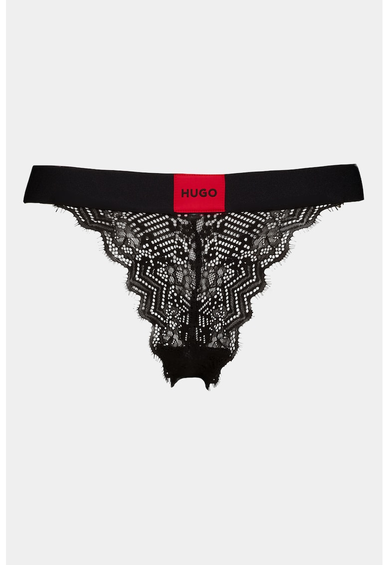 Chiloti tanga cu logo