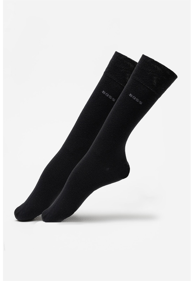 Set de sosete lungi cu logo - 2 perechi