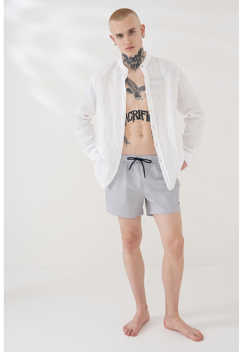 Pantaloni scurti de baie cu buzunare laterale