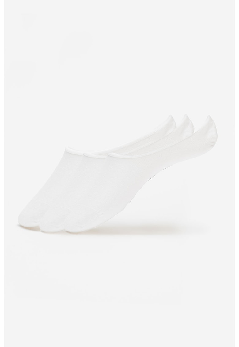 Set de sosete foarte scurte cu logo - 3 perechi