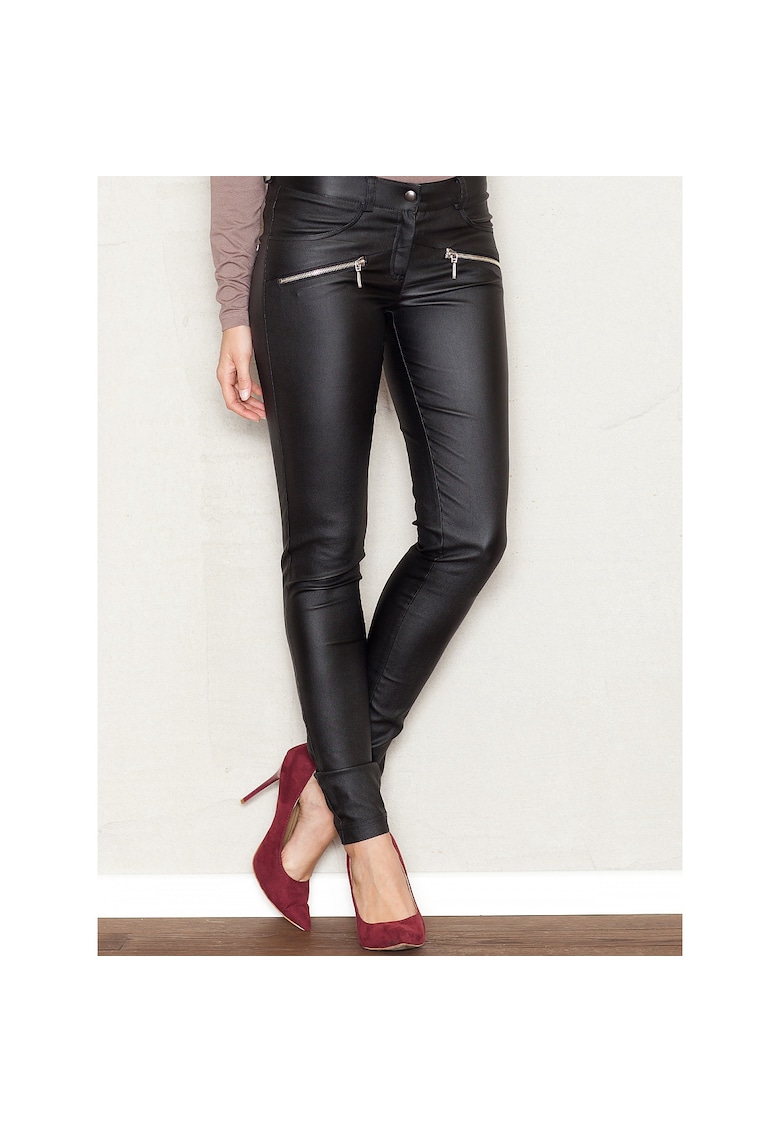 Caciula dama material elastic - multicolor - fabricata in Polonia