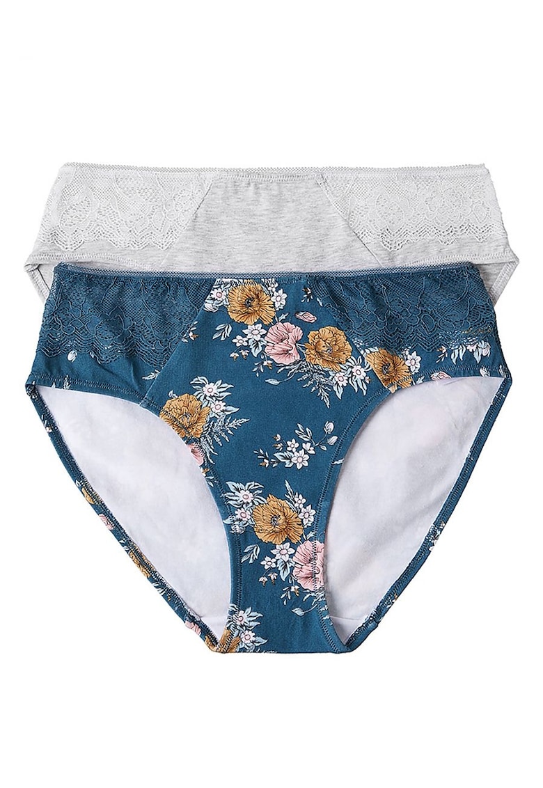 Set 2 perechi Chiloti dama - Bumbac