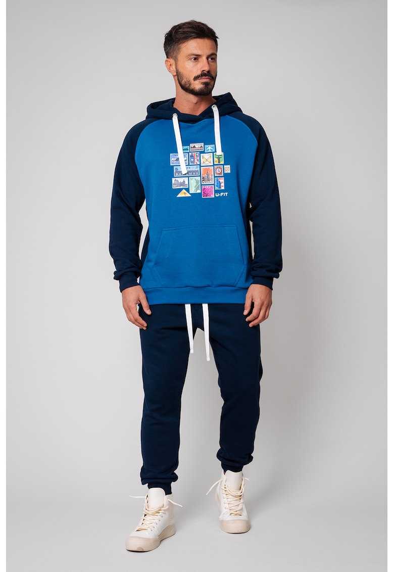 Trening cu gluga cu buzunar kangaroo Orro