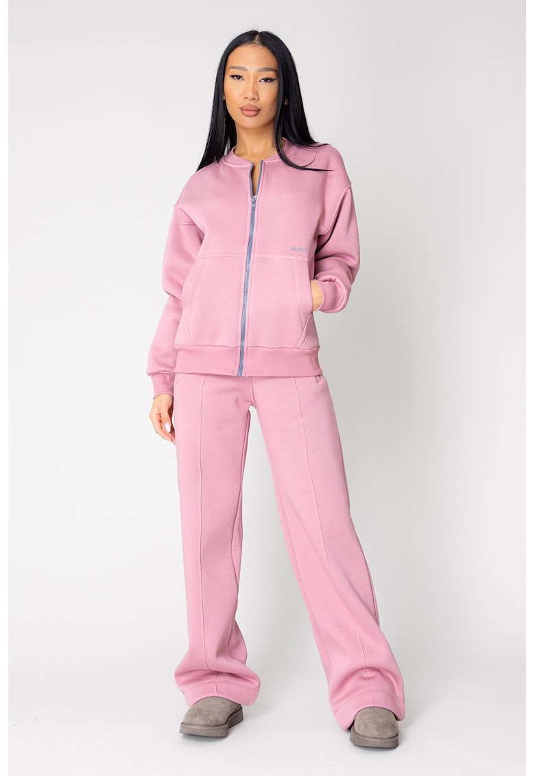 Trening cu logo Mella - Roz pastel