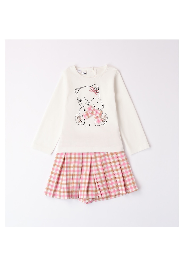 Compleu bluza si pantaloni scurti pentru fete - 4.A533