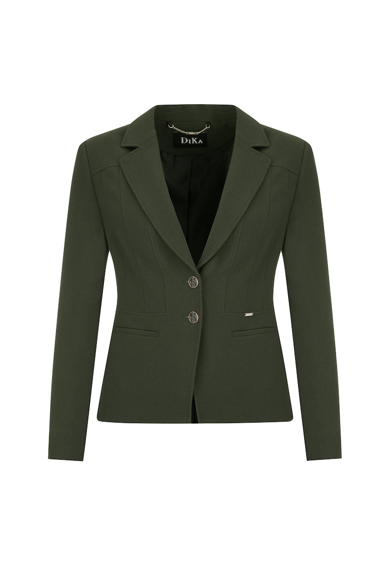 Sacou cu revere decupate Sacou cu revere decupate