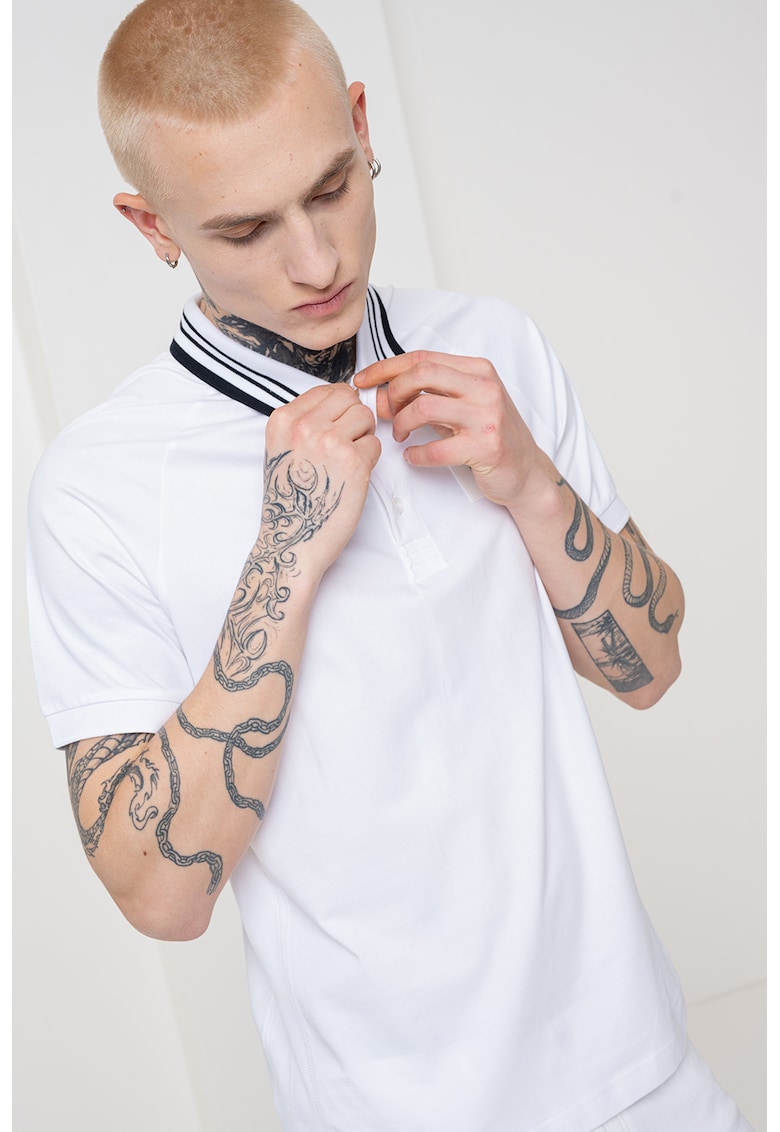 Tricou polo cu maneci raglan Paddy