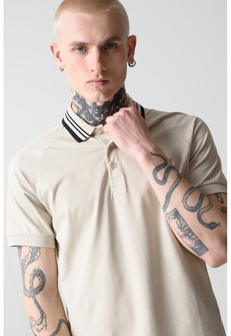 Tricou polo cu maneci raglan Paddy Tricou polo cu maneci raglan Paddy