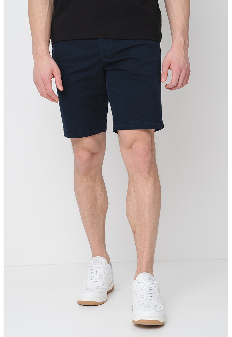 Pantaloni scurti chino slim fit - Albastru ultramarin