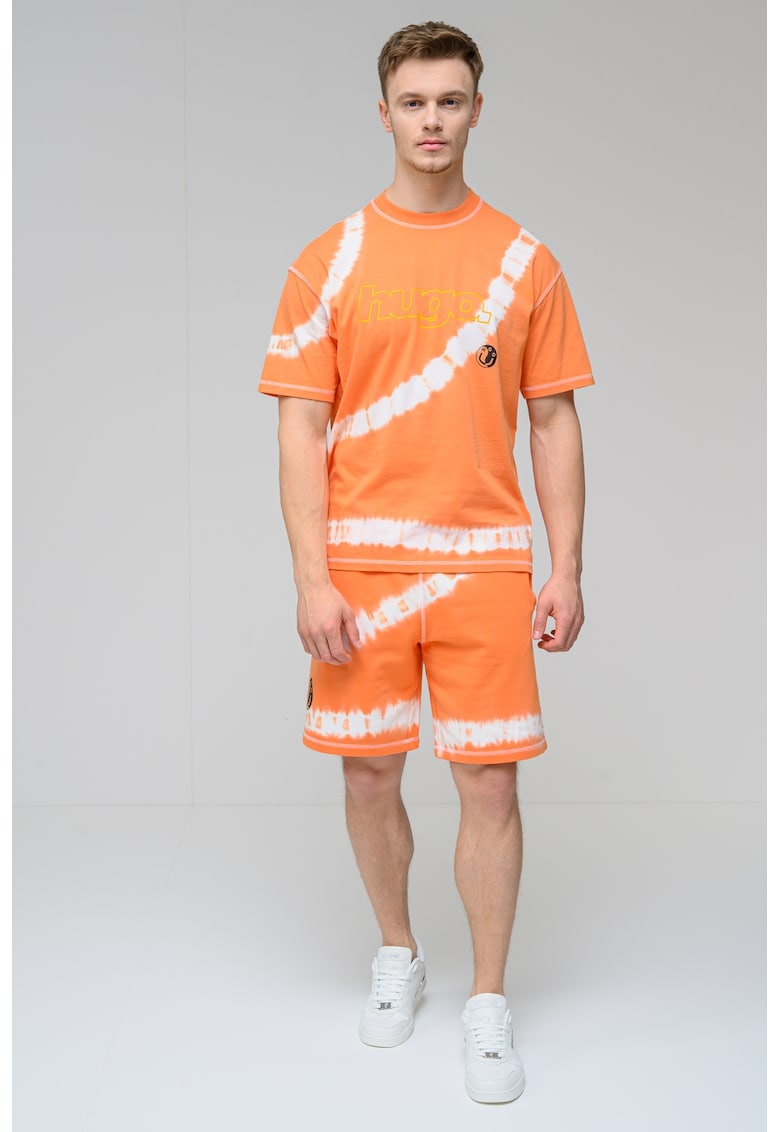 Tricou cu model si decolteu la baza gatului Nodyem Tricou cu model si decolteu la baza gatului Nodyem