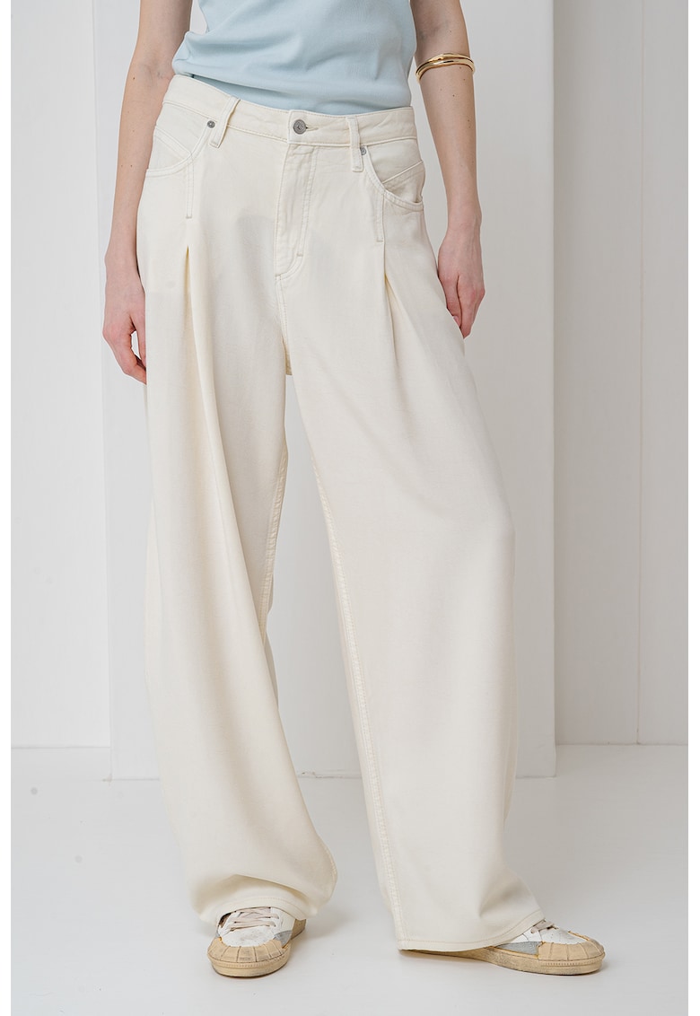 Blugi relaxed fit cu buzunare