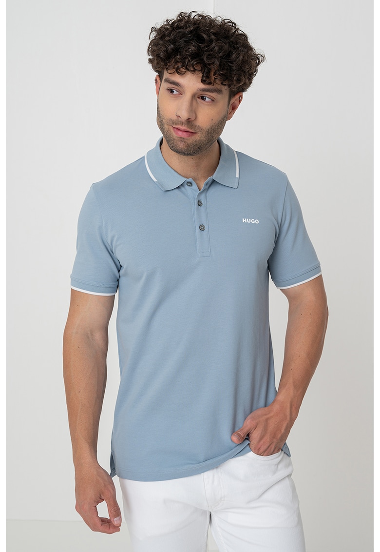 Tricou polo slim fit Dinoso
