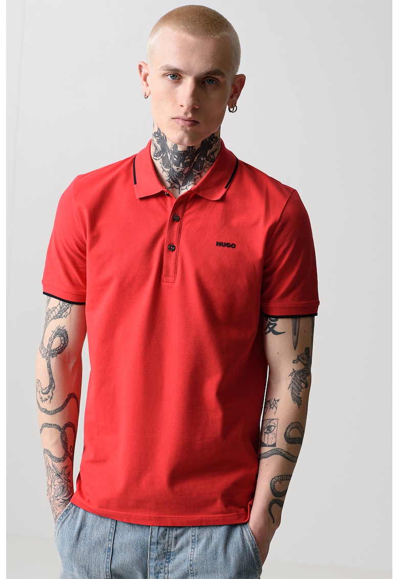 Tricou polo slim fit Dinoso