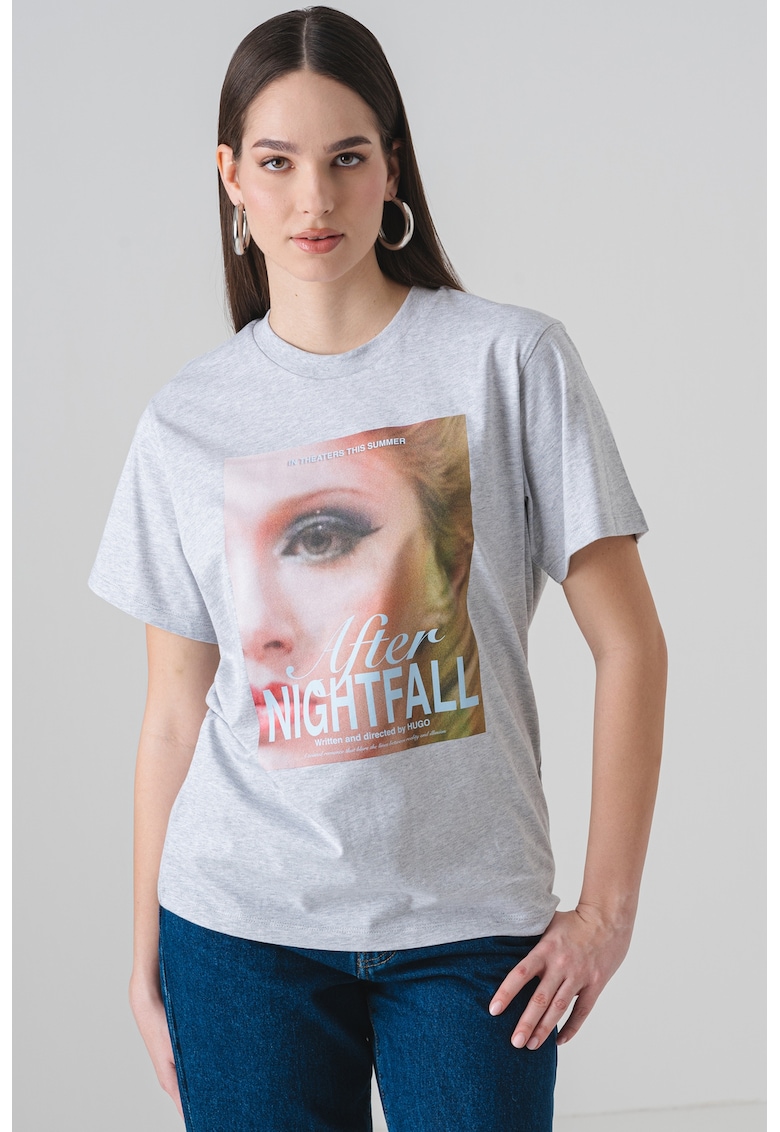 Tricou lejer de bumbac Vintage Tricou lejer de bumbac Vintage