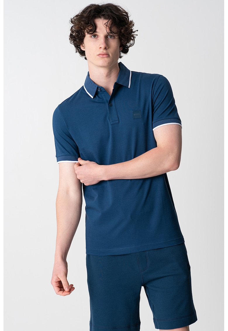 Tricou polo slim fit Passertip