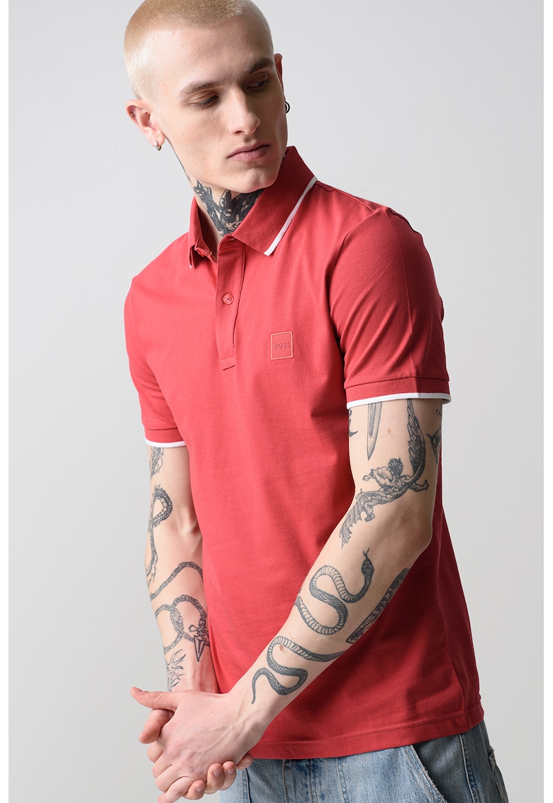 Tricou polo slim fit Passertip