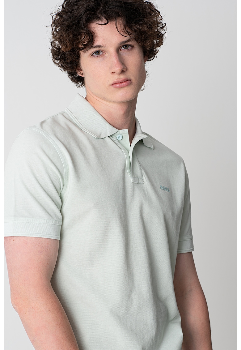 Tricou polo de bumbac pique Prime