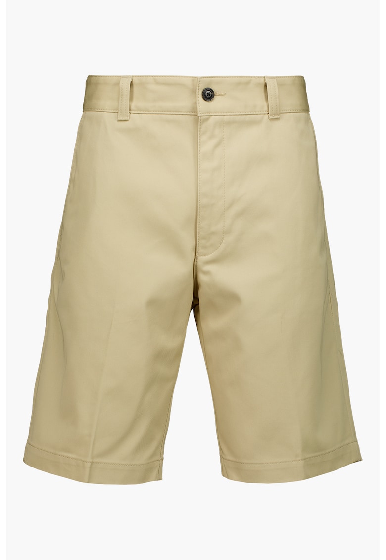 Bermude uni cu talie medie