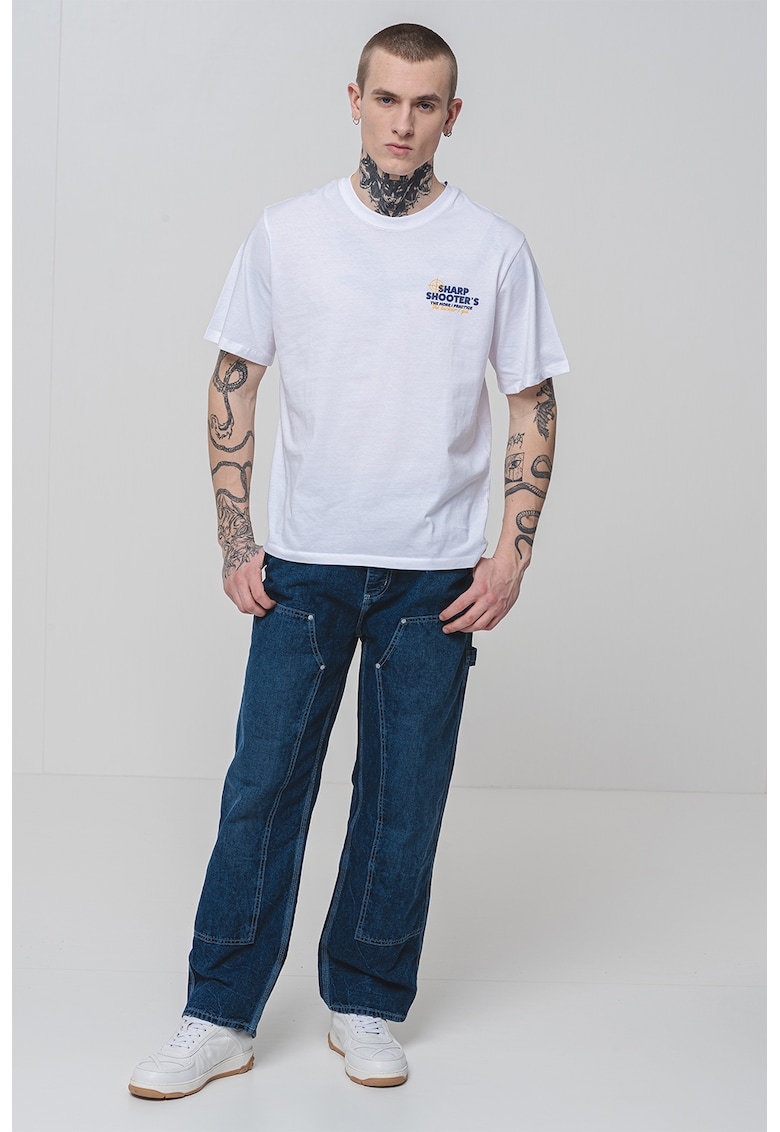 Blugi regular fit Carpenter - Albastru inchis
