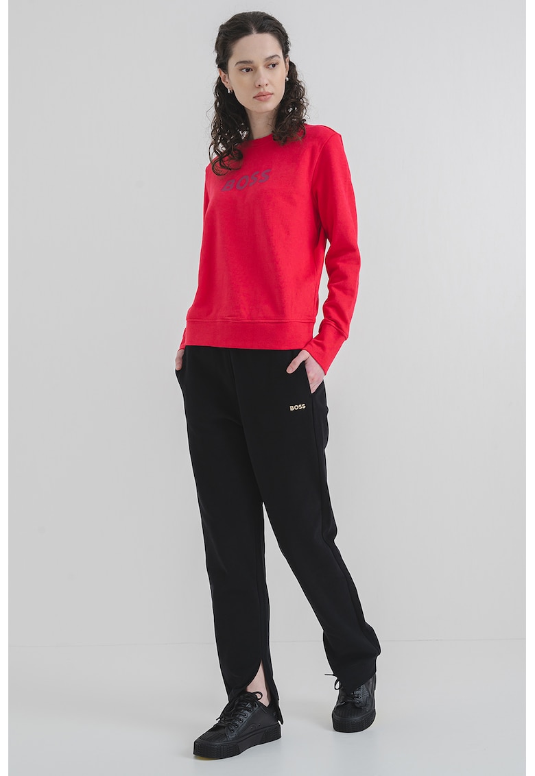 Bluza de trening din bumbac cu logo