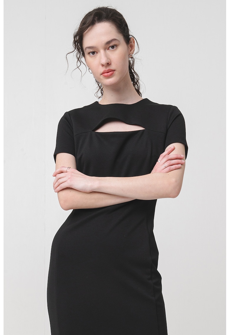 Rochie bodycon cu fermoar pe partea din spate Kalmine