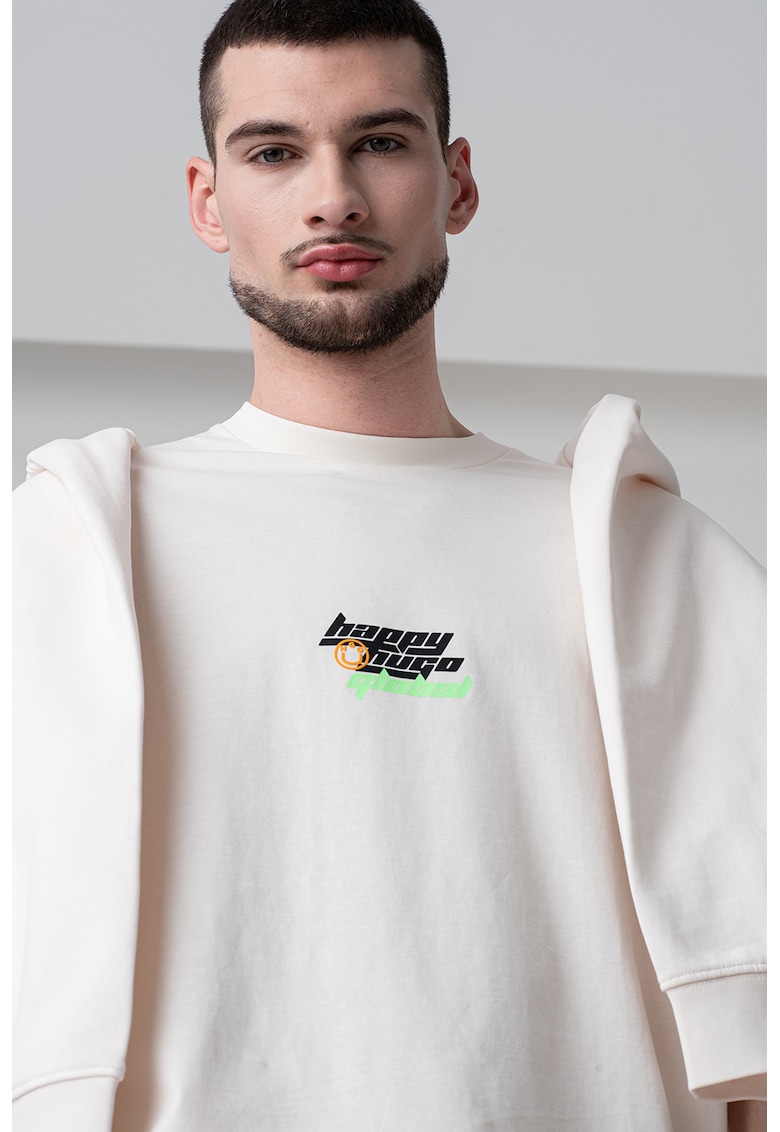 Tricou fara maneci cu logo