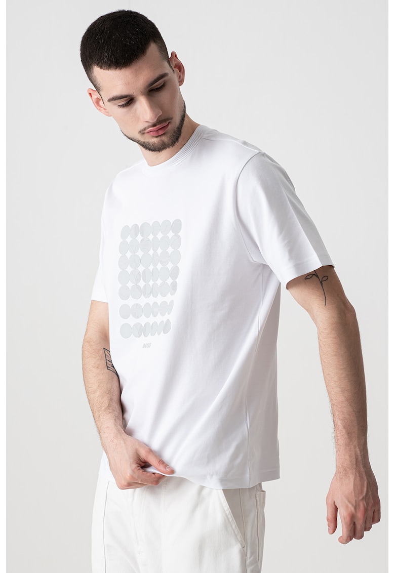 Tricou relaxed-fit din bumbac