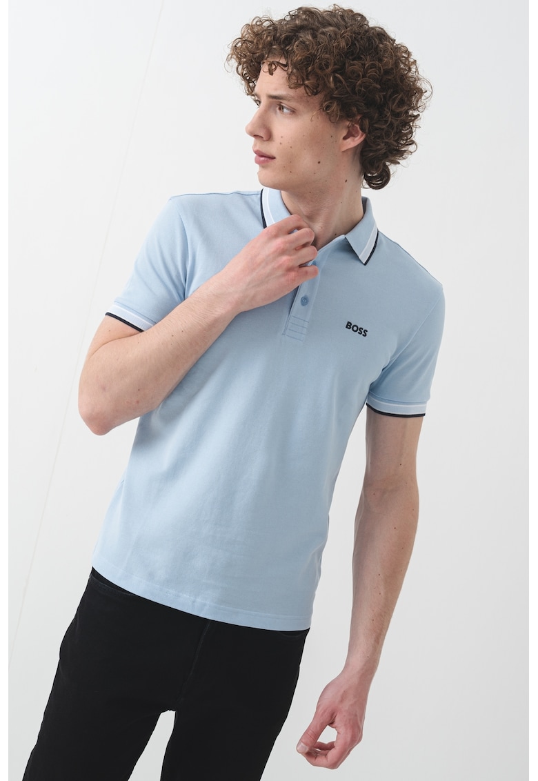 Tricou polo din bumbac pique Paddy