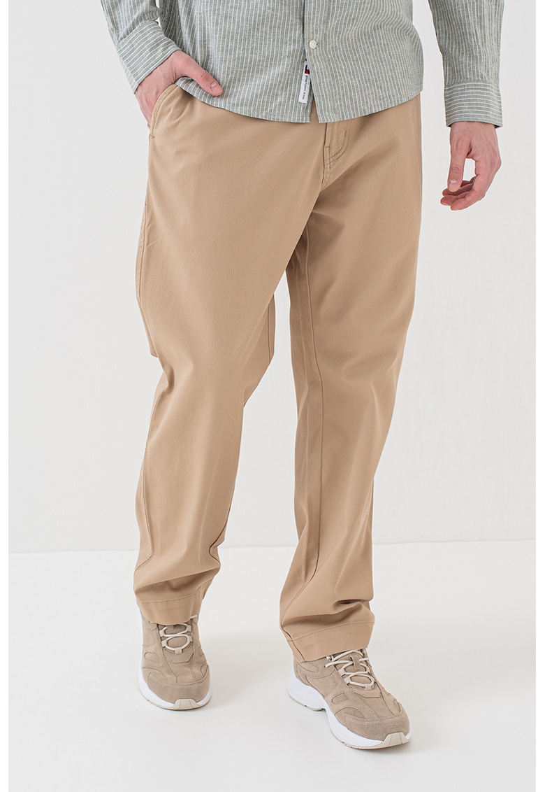 Pantaloni baggy - Maro nisip