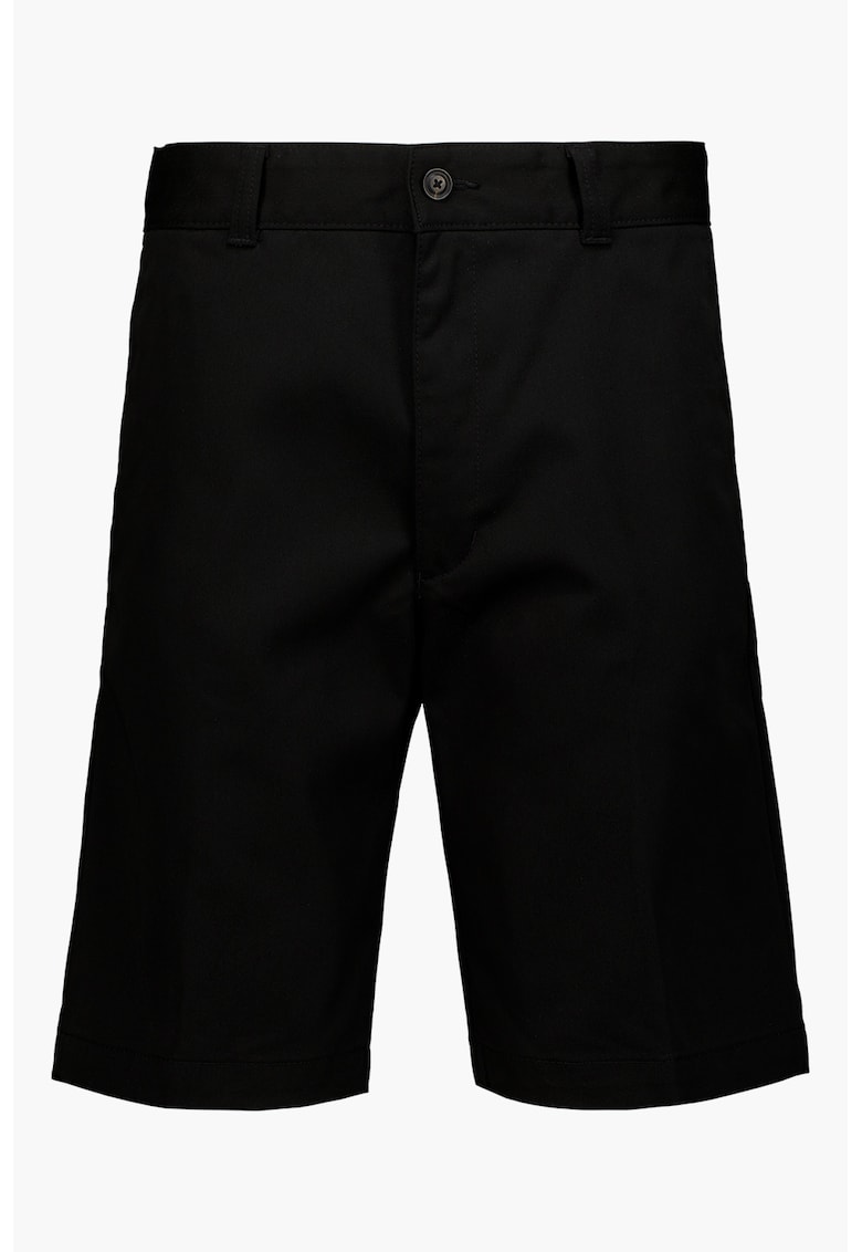 Bermude uni cu talie medie