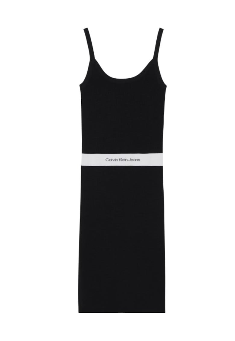Calvin Klein Jeans Rochie dreapta cu detaliu logo