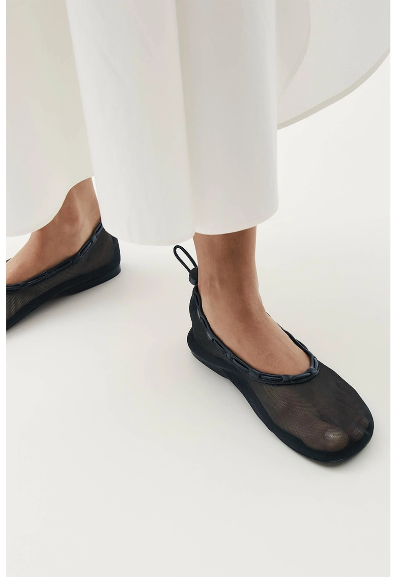 Balerini de plasa cu varf rotund