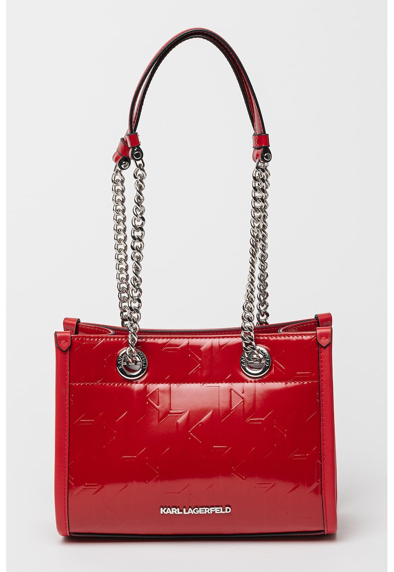 Geanta de umar cu aspect lacuit Skuare