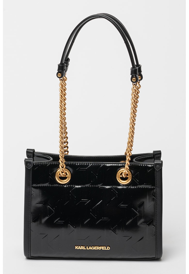 Geanta de umar cu aspect lacuit Skuare