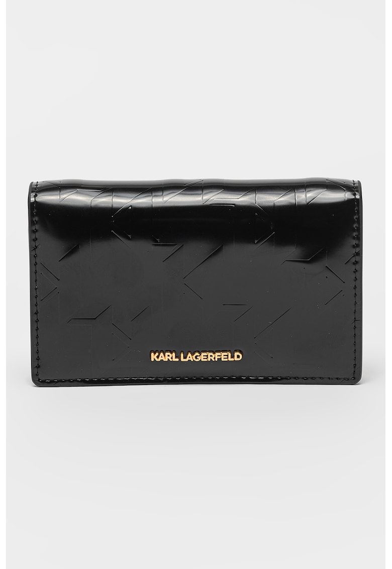 Portcart pliabil din piele ecologica Skuare